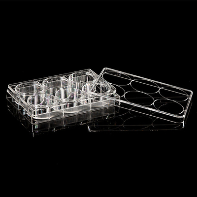 ISO13485 ポリスチレン PCR 消耗品 6 ウェル細胞培養プレート