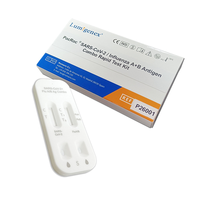 SARS-CoV-2 / インフルエンザ A+B 抗原コンボ迅速検査鼻スワブ