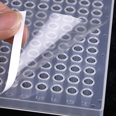 高く敏感なPCRの非透過性のフィルム96の健康なMicroplateの透明なシーリング フィルムPCRの版のシーリング フィルム