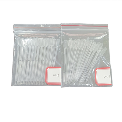 医学等級の LDPE の自己ウィッキング パスツールの毛管ピペットの使い捨て可能