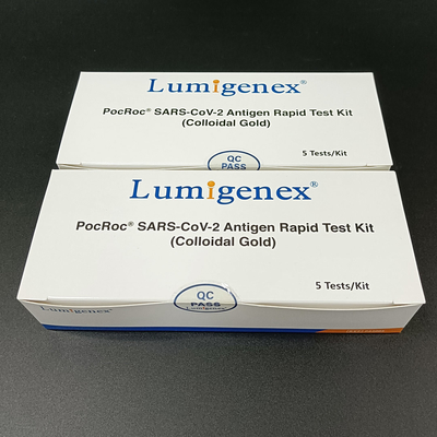 SARS-CoV-2鼻スワブ急速抗原検査ホームキットHSA承認