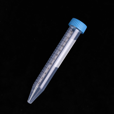 明確な 15ml の円錐形の遠心分離機の管のポリプロピレンの医学等級