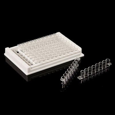 実験室のための取り外し可能な PCR の消耗品 PP 96 のよく Elisa の版