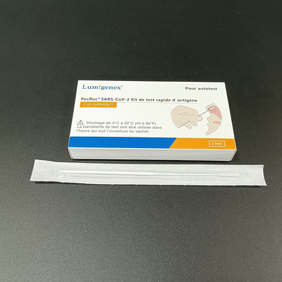 フランスの SARS-CoV2 用シングルパッケージセルフテスト抗原迅速検査キット