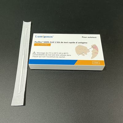 フランスの SARS-CoV2 用シングルパッケージセルフテスト抗原迅速検査キット