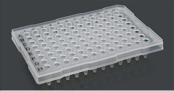 ABIの使い捨て可能な培養皿、0.2ml PCR 96のよく版の高さのスカート