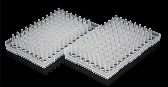 ABIの使い捨て可能な培養皿、0.2ml PCR 96のよく版の高さのスカート