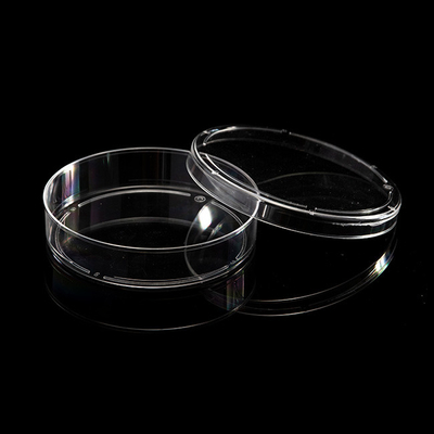 PP 100mm の細胞培養皿、使い捨て可能なプラスチック ペトリ皿
