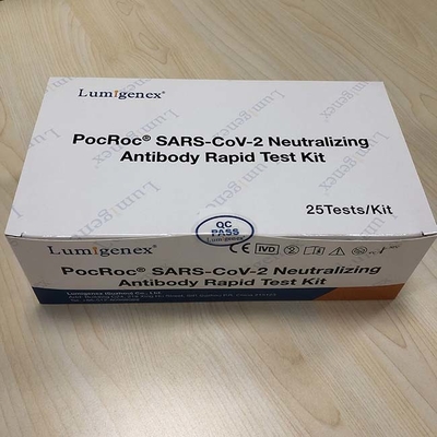 SARS-CoV-2 のための指先の血のコロイドの金の抗体の速い検出のキット CE