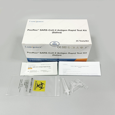 SARS-CoV-2のための医学の診断の唾液の抗原の急速なテスト キット25部分