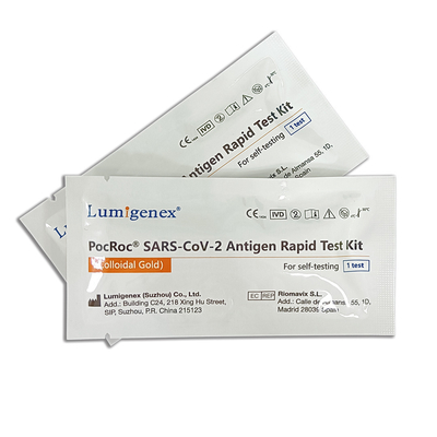 15分SARS-CoV-2抗原迅速検査キット鼻スワブ家庭用